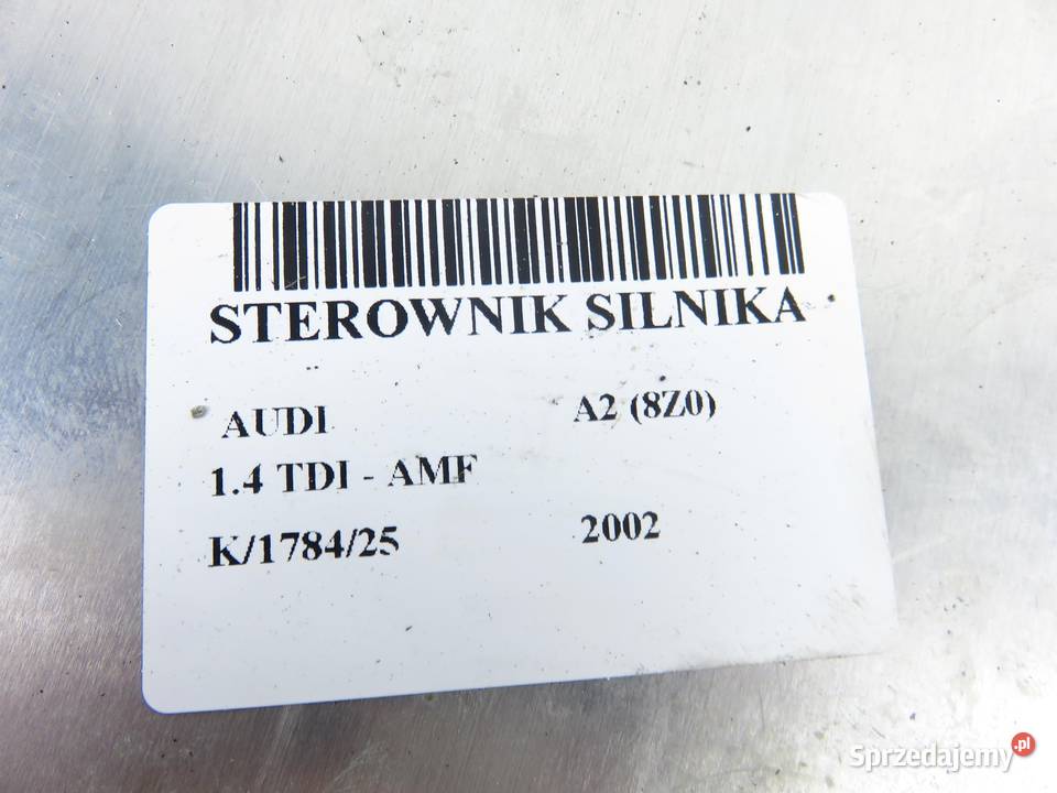 STEROWNIK AUDI A2 8Z0 14 TDI AMF 045906019AT osobowe