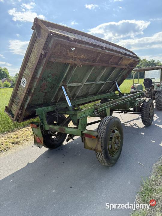 Przyczepa Rolnicza Wywrotka 6t Hl Hw 6011 Hk Thk Przyczepy rolnicze Przyczepy rolnicze Bolesławiec