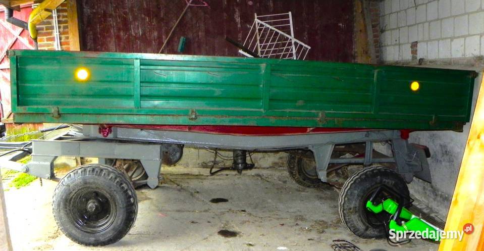 Przyczepa rolnicza D47 wywrotka 45 tony lubelskie Zdziłowice sprzedam