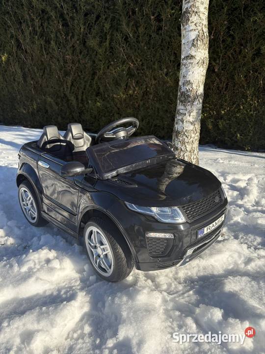 Auto na akumulator Rapid Racer 12V czarne EVA opolskie Namysłów