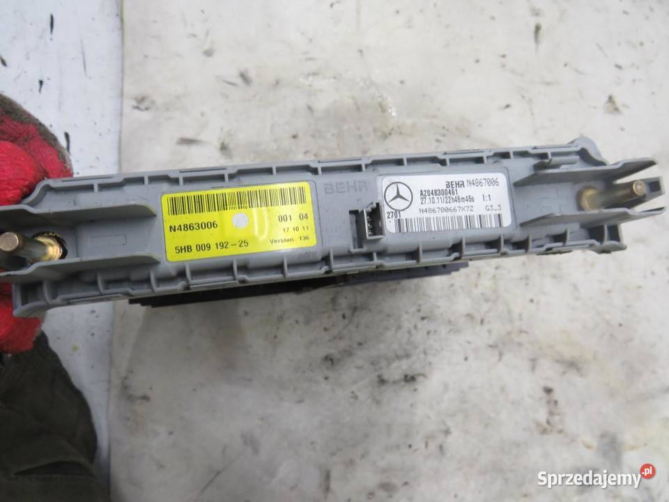 NAGRZEWNICA ELEKTRYCZNA MERCEDES W204