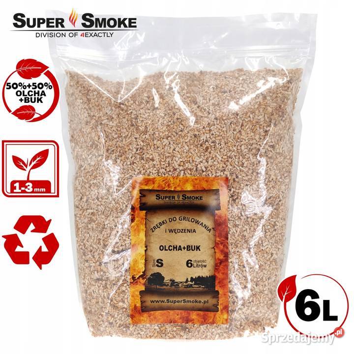 Zrębki Wędzarnicze Super Smoke OLCHABUK KL 02 Białystok
