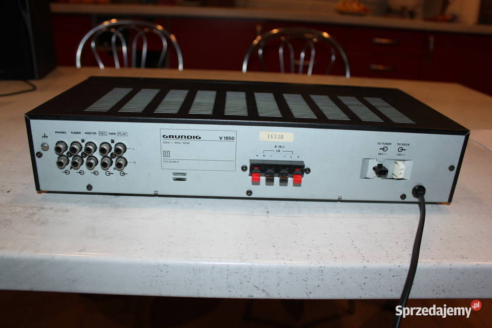 Wzmacniacz Grundig V 1850 Wzmacniacze i pokrewne Knyszyn