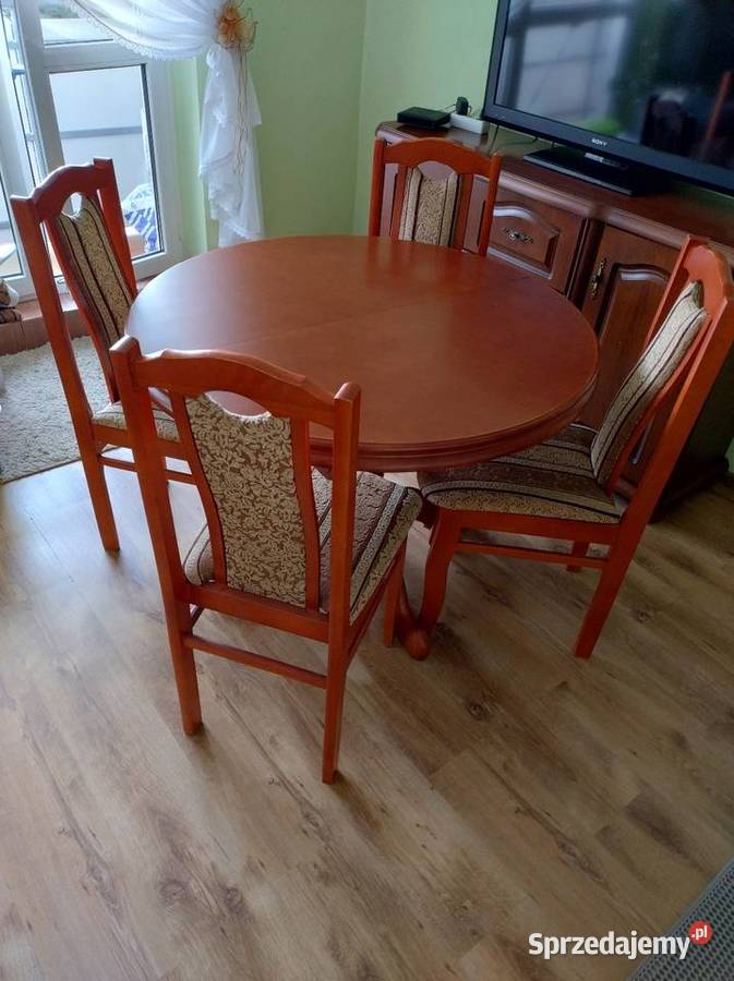 Stół z krzesłami śląskie Żory