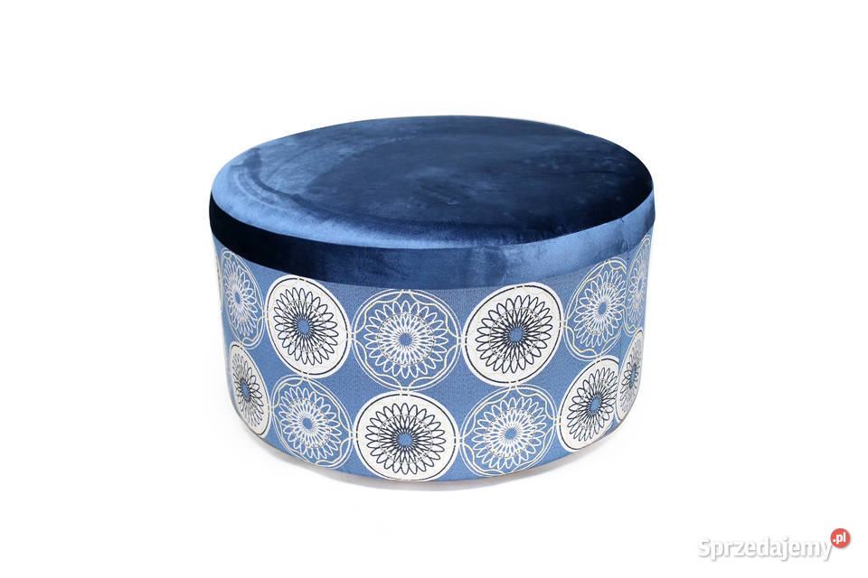 Pufa Skandynawska Okrągła 85 Duża 2 osobowa Puf 85cm