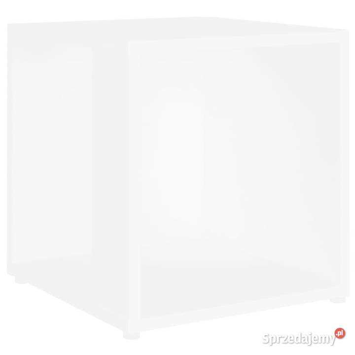 Stolik boczny biały 33x33x345 materiał Warszawa