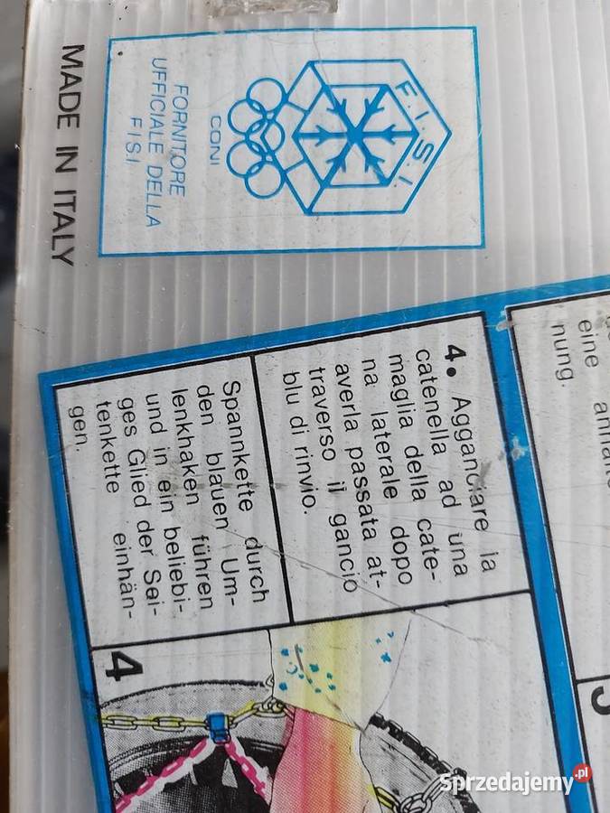 Łańcuchy na koła Łańcuchy śniegowe Złotów sprzedam