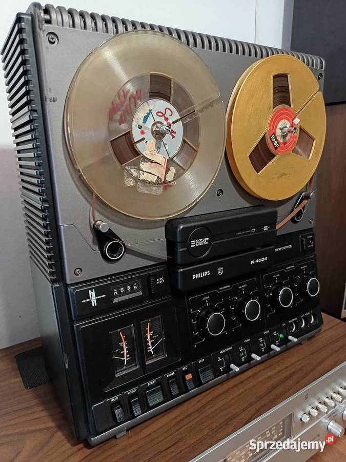 Magnetofon Szpulowy PHILIPS N4504 Gdynia