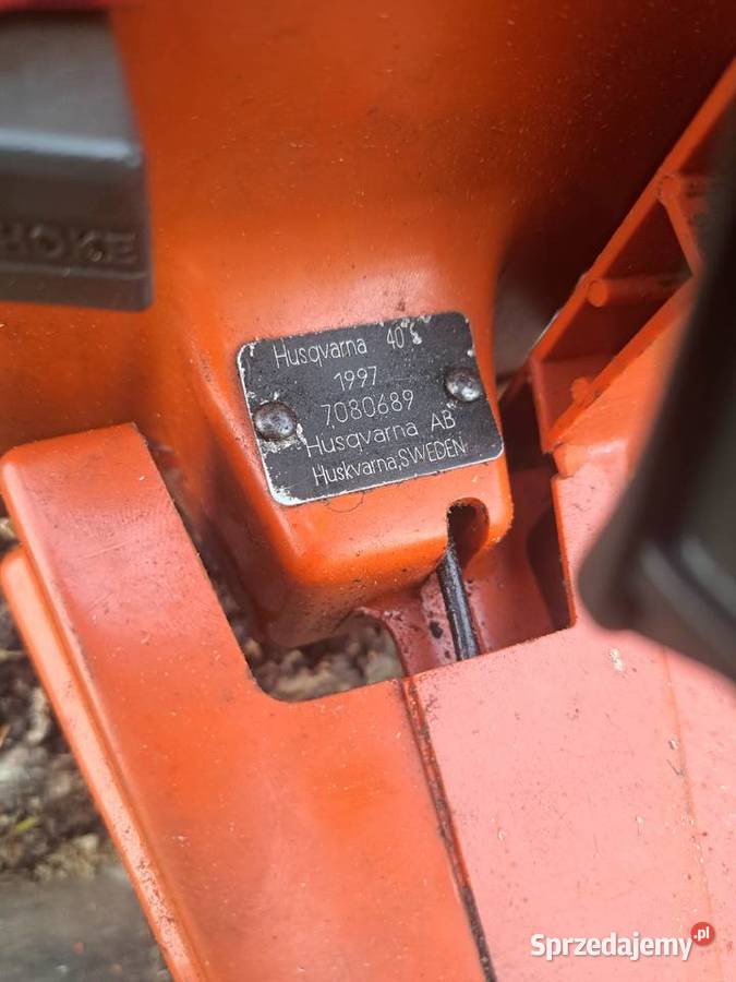 Legendarna piła Husqvarna 40 Zbytowa