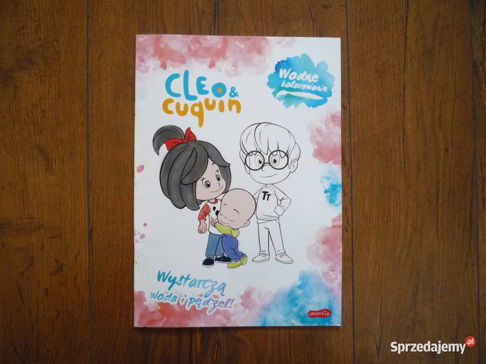 Wodne kolorowanie Cleo i Cuquin Plastyczne Szczecin