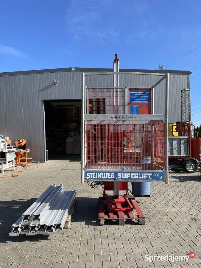 Winda budowlana wyciąg Steinweg Superlift 200 s Ślesin