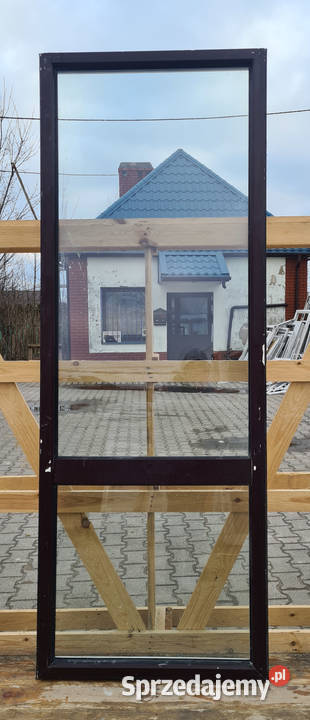 OKNO KacprzaK 84x228 FIX OKNA Używane Witryna lubelskie Lublin