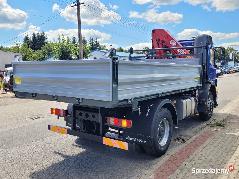 Mercedes AXOR 1824 HDS HMF 1063 Radiowy PILOT 236569km Dźwigi samochodowe Łańcut sprzedam
