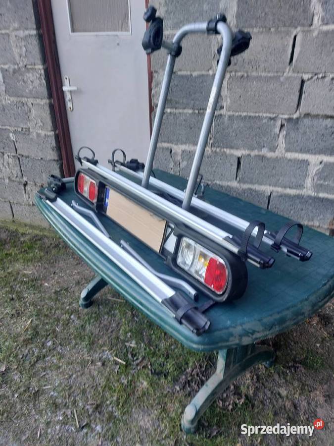 Bagażnik na Hak na 2 3 rowery Uchylny Zagrodno