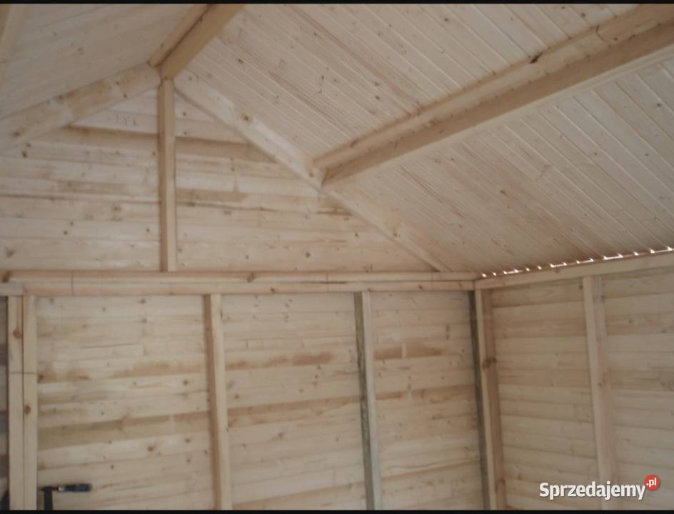 Domek drewniany 4x3 Domek narzędziowy domek Sierakowice