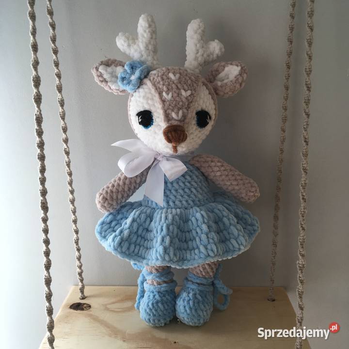 Jelonek na szydełku handmade Ruda Śląska