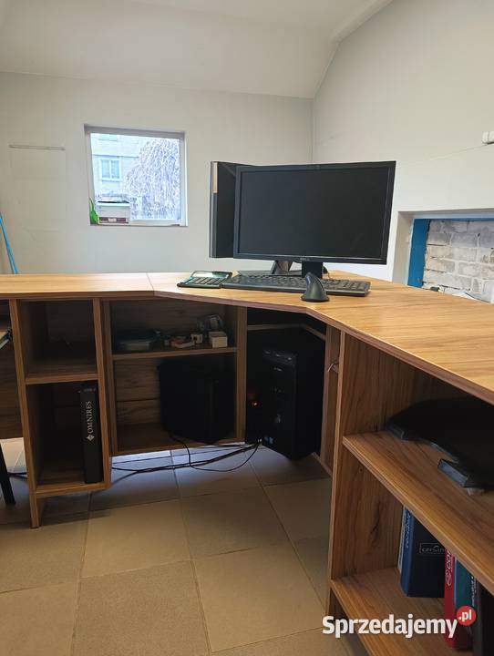 Meble biurowe biurko na 2 stanowiska szafa na małopolskie Chrzanów