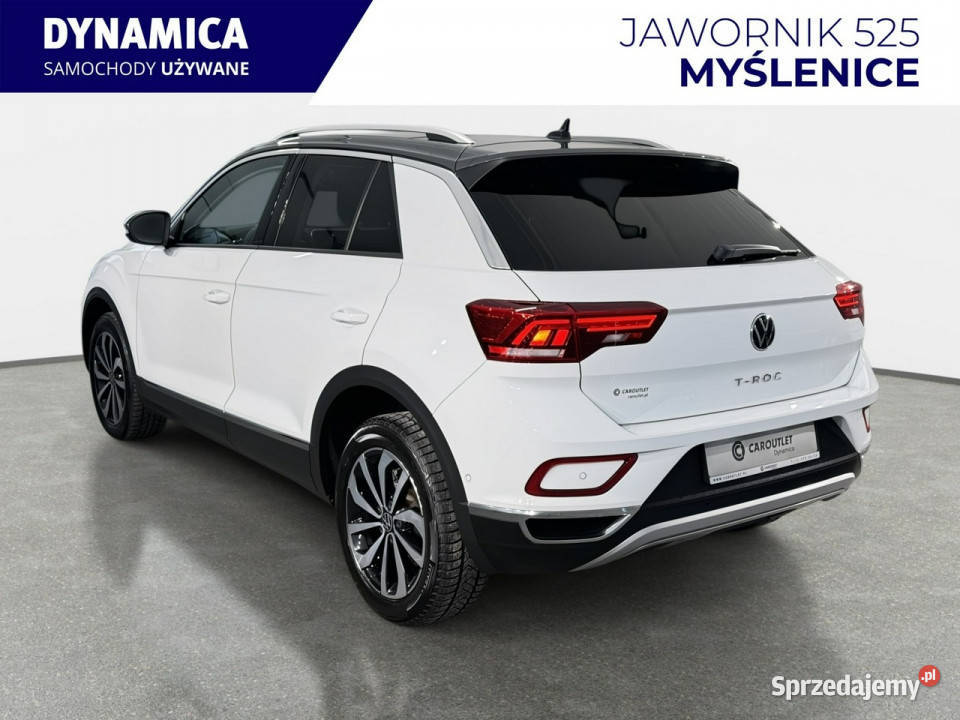 Volkswagen TRoc VAT 23 Style 15TSI 150 M6 2022 r tempomat Motoryzacja Myślenice