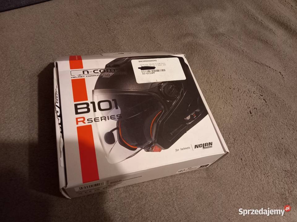 Sprzedam kask nolan z zamontowanym interkomem Węgorzewo sprzedam