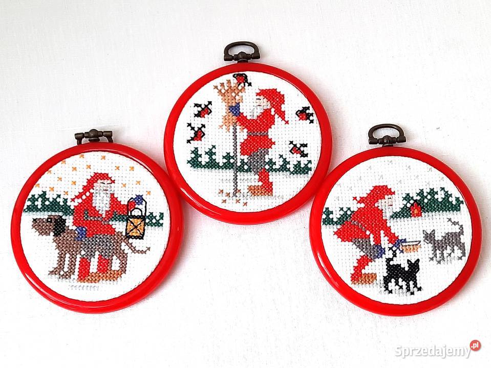 Hafty w ramce obrazek gobelin dekoracja ścienna Łódź sprzedam