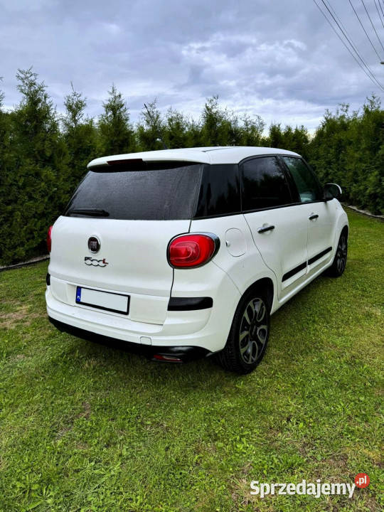 Fiat 500L 09 TwinAir 105 Lift Klima Alu 24000 czujnik zmierzchu Bliżyn