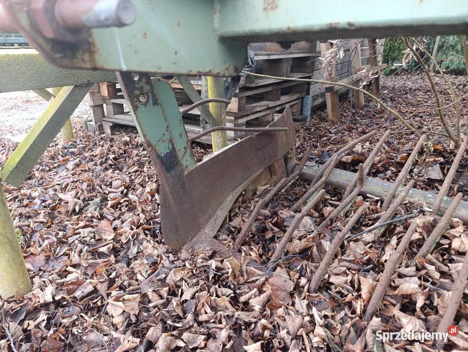 Pług dwurzędowy do kopania róż porzeczek agrestu uszkodzony