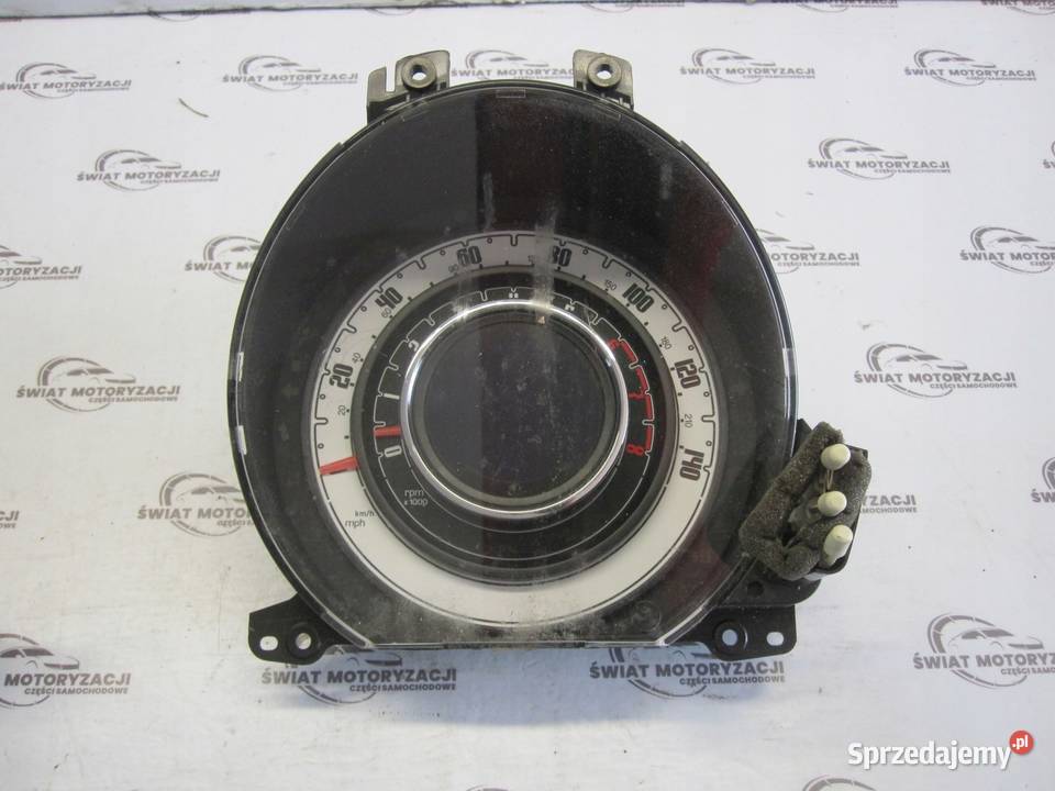 Licznik zegary wersja angielska do FIAT 500 Liczniki i zegary Kielce sprzedam