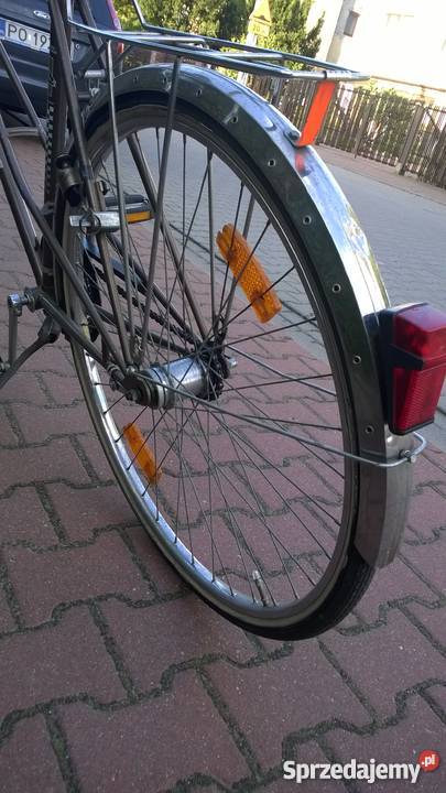 Peugeot rower miejski blokada antykradzieżowa ra Poznań