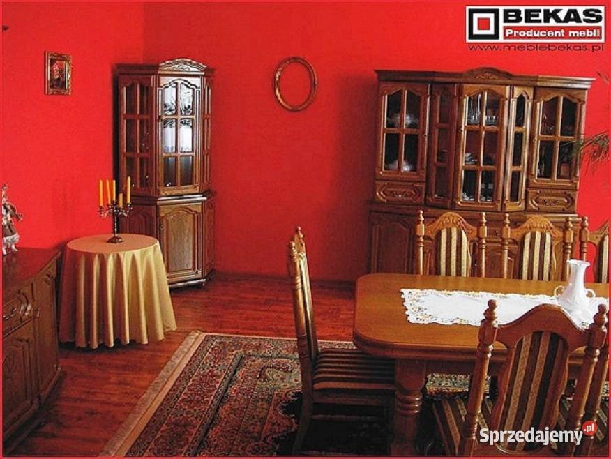 Nowa Dębowa Witryna 180 Złoty Dąb Rustikal BEKAS 50cm śląskie sprzedam