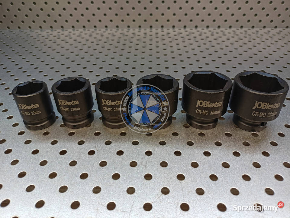 Nasadki udarowe 6kątne 12 832mm 20el CrMo zestaw Klucze Nowe