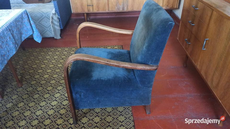 Dwa retro fotele w stylu Art Deco łódzkie Wieluń sprzedam