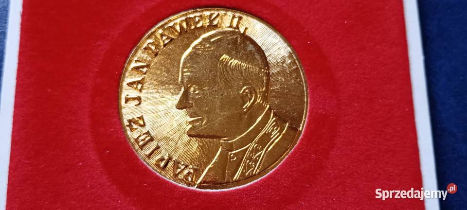 Stare monety Medal JPII Polska 7 Numizmatyka Lesko