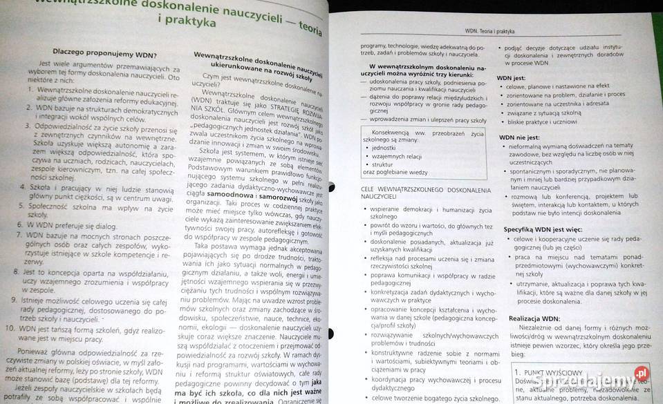 Program nowa szkoła Wewnątrzszkolne doskonalenie Chełm