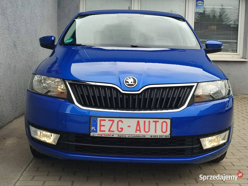 koda RAPID I właściciel bezwypadkowy serwis Rok produkcji 2017 Zgierz