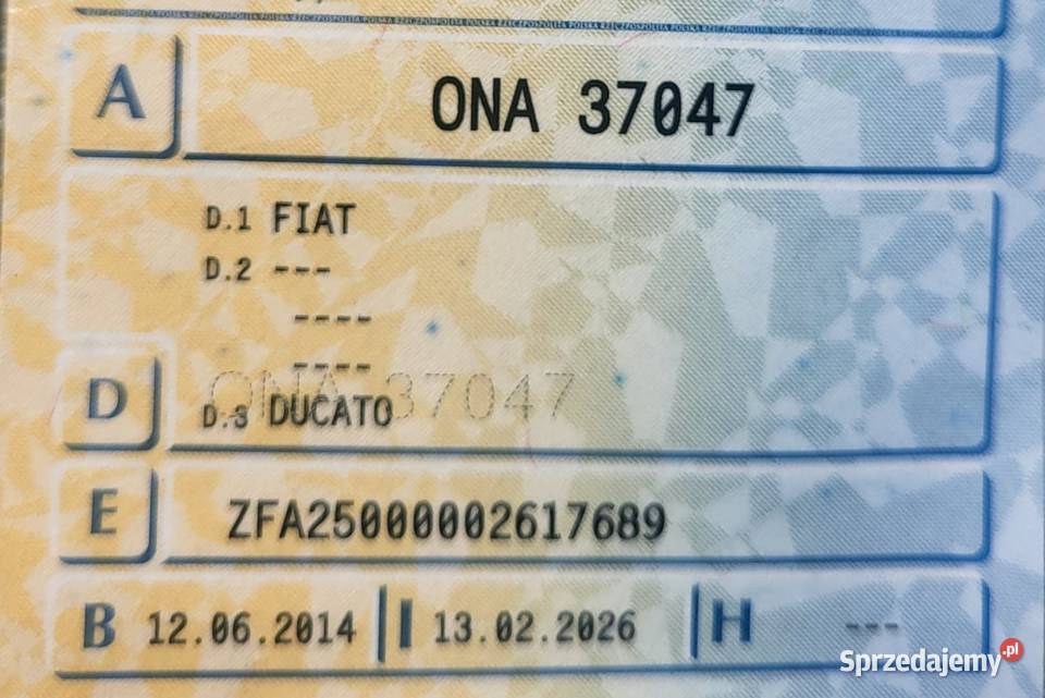 Fiat Ducato 2014 r 23 Fiat Namysłów