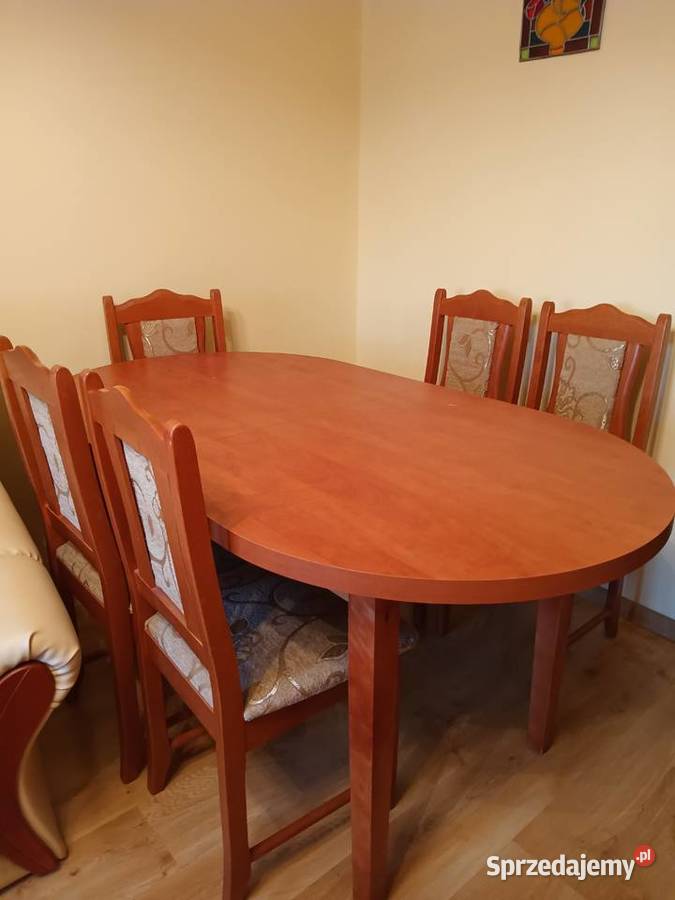 stół rozkładany z krzesłami Bydgoszcz