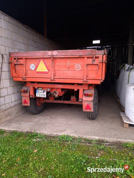 Przyczepa ciężarowa rolnicza Gosielmasz Leźnica Wielka