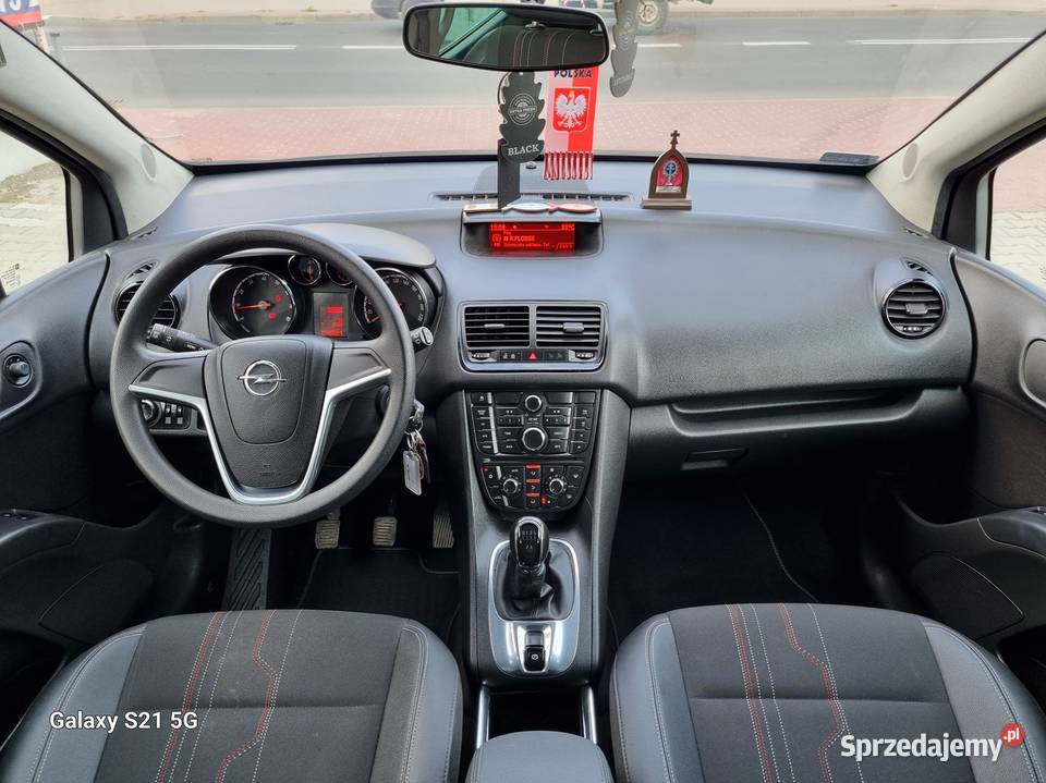 Opel Meriva B 14 120 polski salon półskóry alu gniazdo AUX Płońsk
