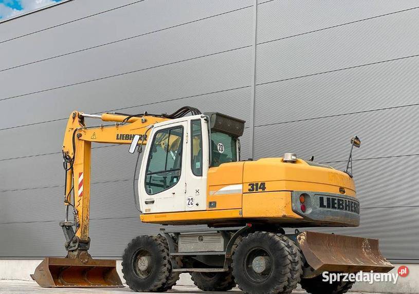 Ladowarka kolowa Liebherr A 314 Litronic 13705h Warszawa