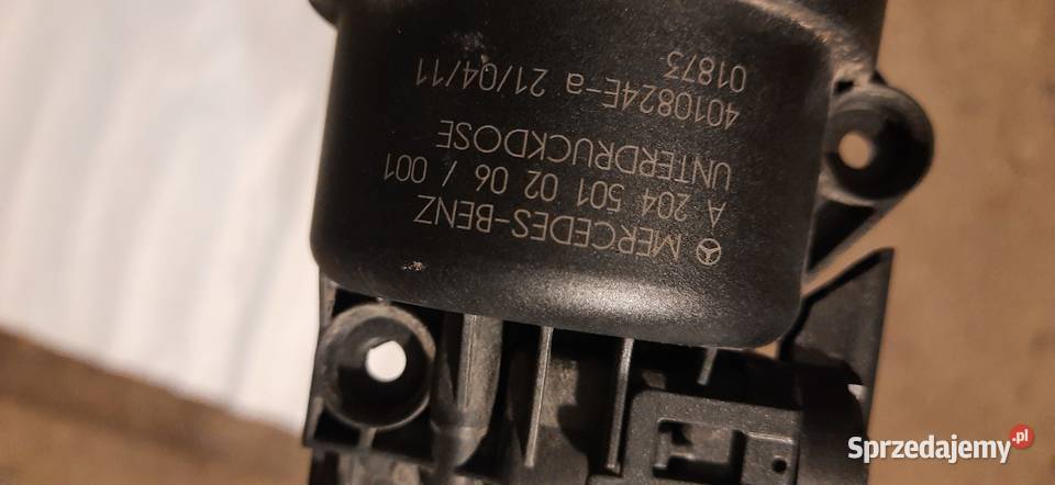 MERCEDES W204 SIŁOWNIK ŻALUZJI dolnośląskie Siechnice