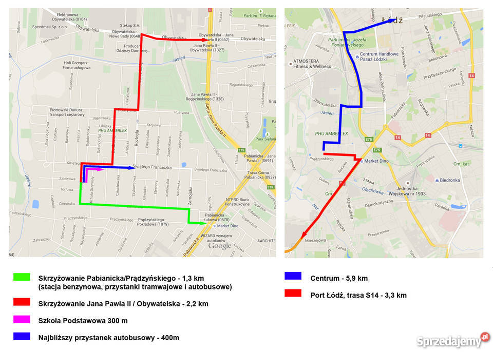 Nowy dom Łódź Górna osiedle Rokicie 6 do centrum internet Łódź sprzedam