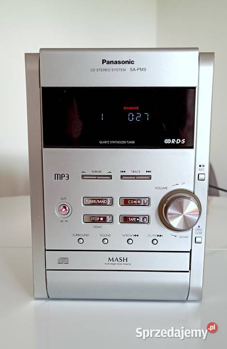Miniwieża PANASONIC SAPM9 z głośnikami Leszno