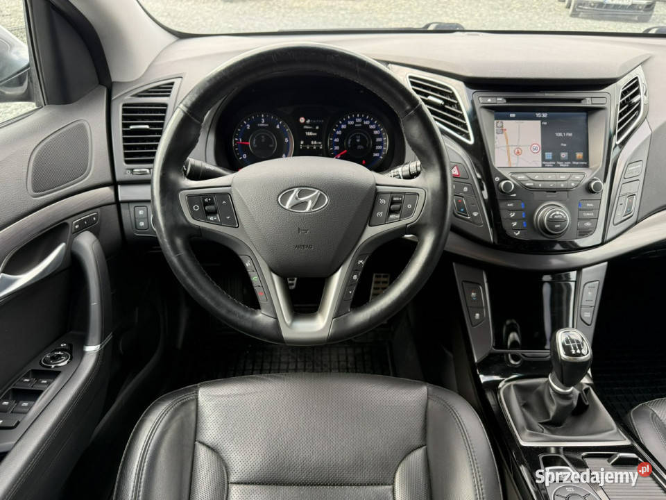 Hyundai i40 17 CRDi 141 2016r tempomat skóry dolnośląskie Wojkowice