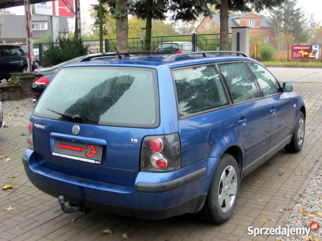 Nieuszkodzony Volkswagen Passat B5 niebieski manualna Mława