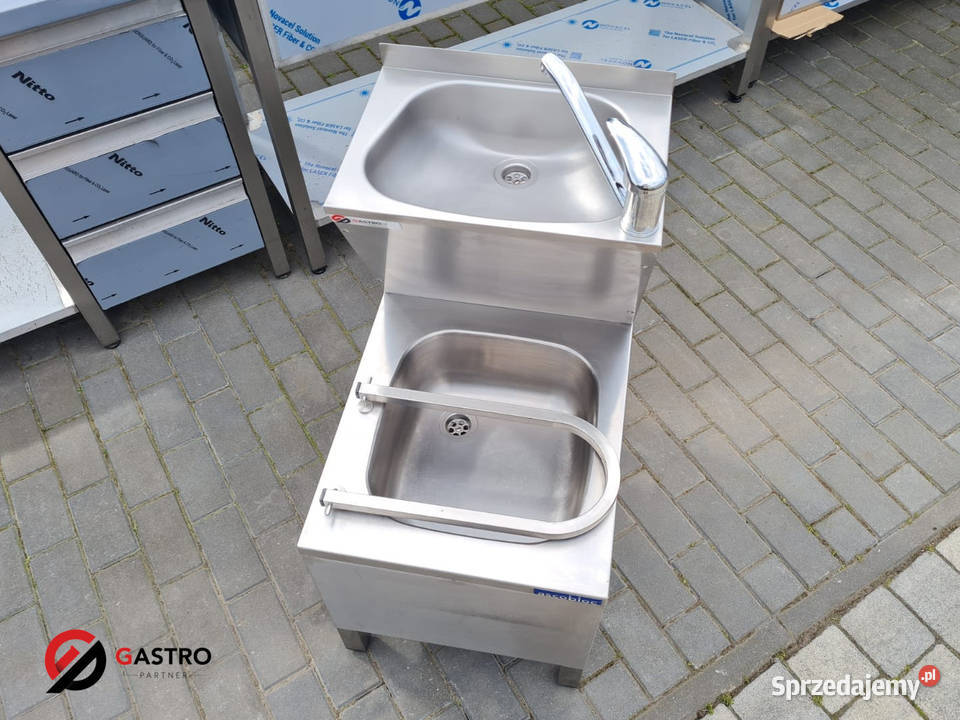 Podwójny zlew porządkowy mopik firmy Ascobloc Ostrów Wielkopolski