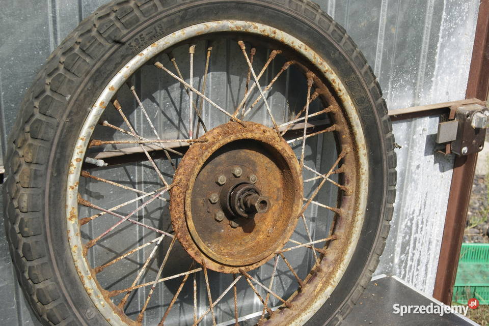 KOŁO TYŁ TRIUMPH MATCHLESS AJS BSA ARIEL ARDIE Rybnik