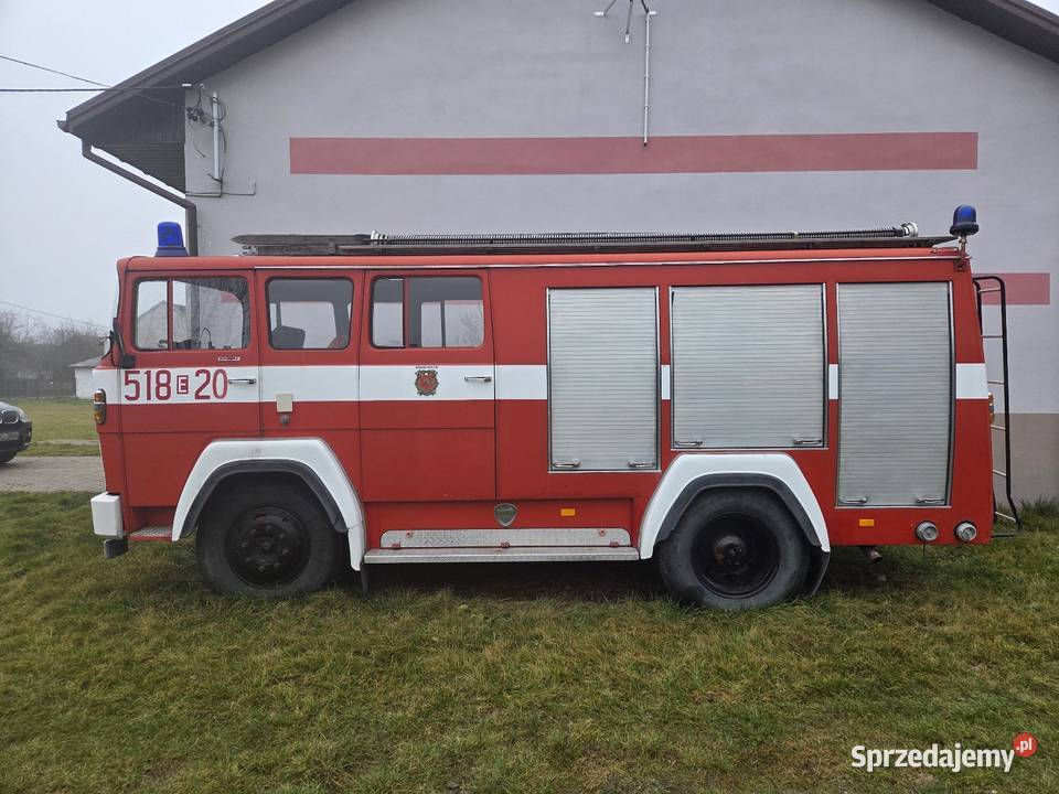 Magirus deutz 135 d 12 samochód pożarniczy wóz Borzykowa sprzedam