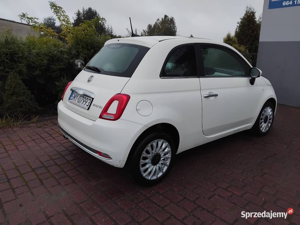 Fiat 500 hybryda 2022r przebieg 29000