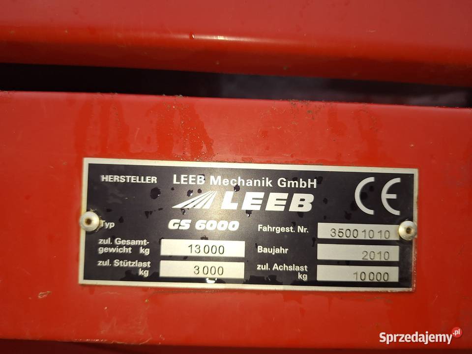 Opryskiwacz HORSCH LEEB GS6000 nieuszkodzony Baszków sprzedam