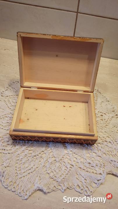 Szkatułka drewniana Nakło nad Notecią